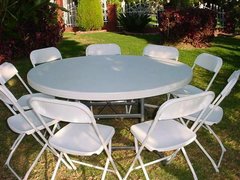 White 5 Foot Round Table White 5 Foot Round Table