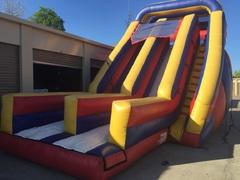 22 Foot Giant Double Lane Dry Slide 22 Foot Giant Double Lane Dry Slide